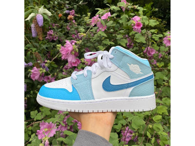 Jordan 1 Custom Gray Blue