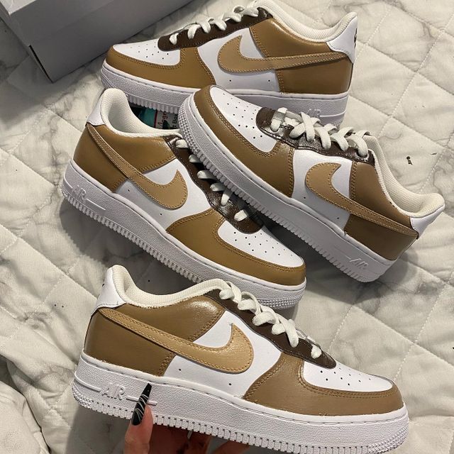 Custom Air Force 1 Brown Air Forces