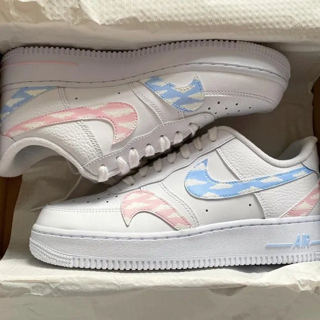 Custom Air Force 1 Pastel Clouds