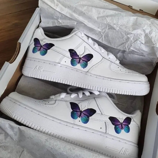 Custom Air Force 1 Butterfies