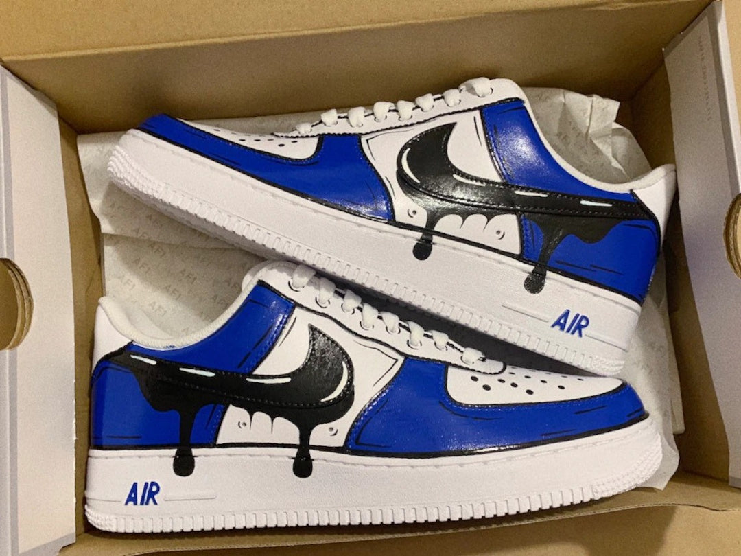 Cartoon Drip Custom Nike Air Force 1