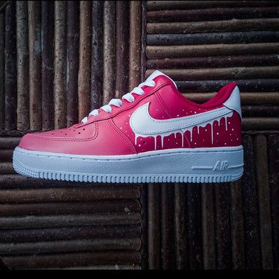 Custom Air Force 1 Drip & Fade