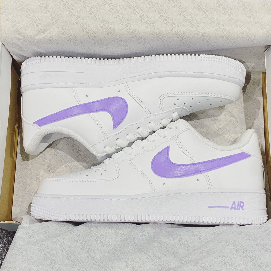 PURPLE CUSTOM AIR FORCE 1