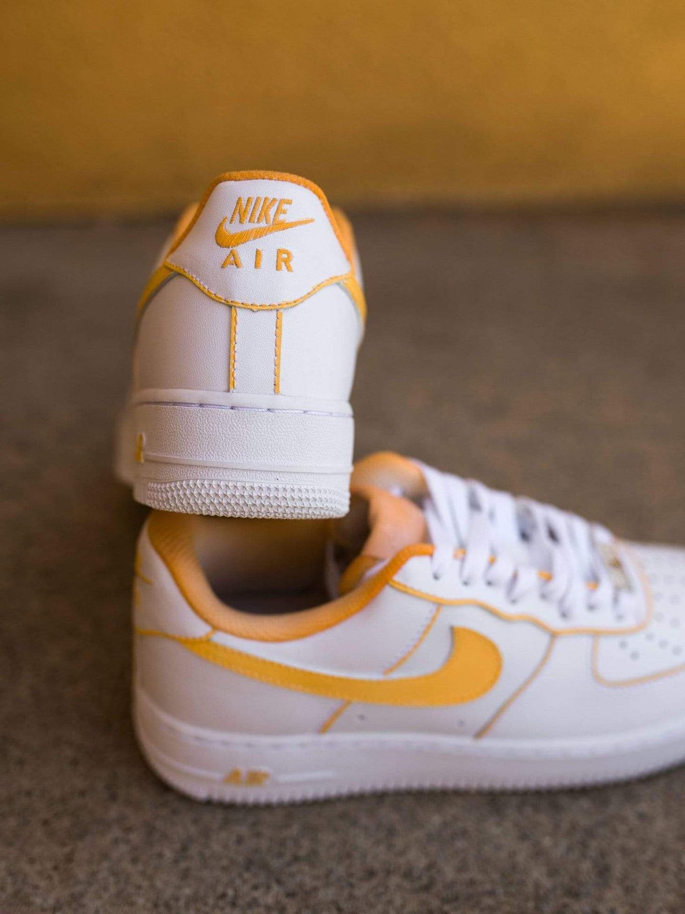 Peachy Mood Collection AF1 Orange Outline Air Force 1