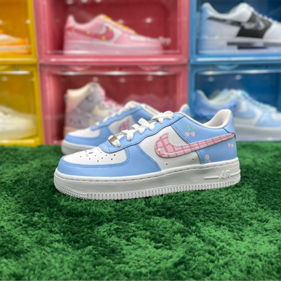 Air Force 1 Pom Pom Purin Baby Blue