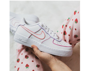 Color crochet Air Force 1 Custom