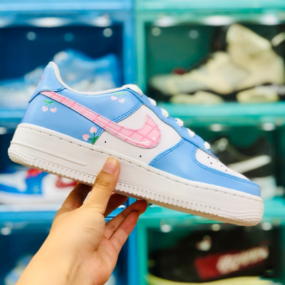 Air Force 1 Pom Pom Purin Baby Blue