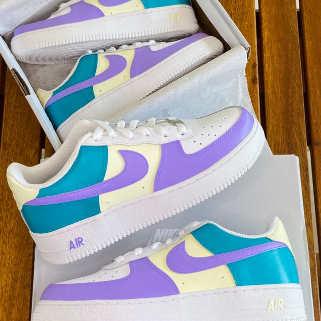 Custom Air Force 1 Pastel Forces