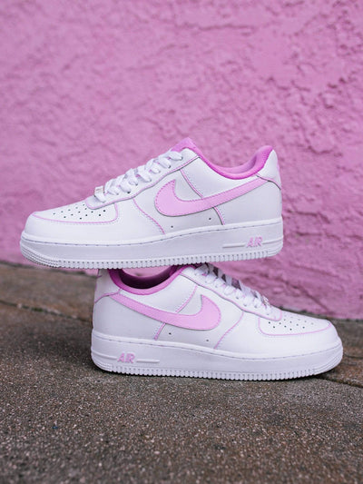 Moody Mood Collection AF1 Pink Outline Air Force 1