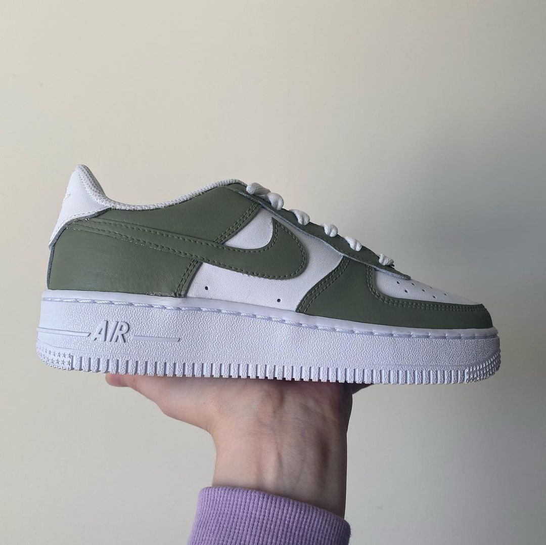 Custom Air Force 1 green