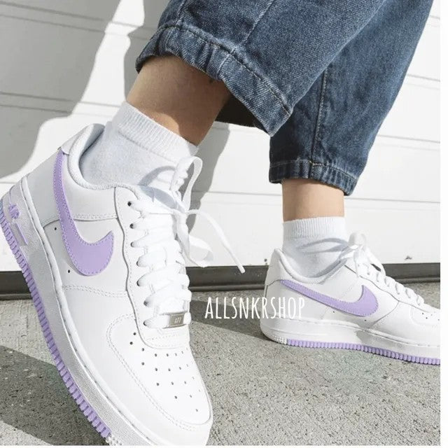 Air Force 1 Lilac Purple Custom