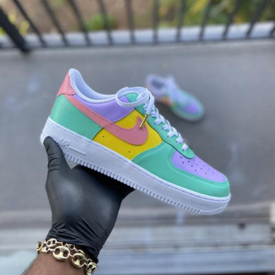 Custom Air Force 1 Easter Themed