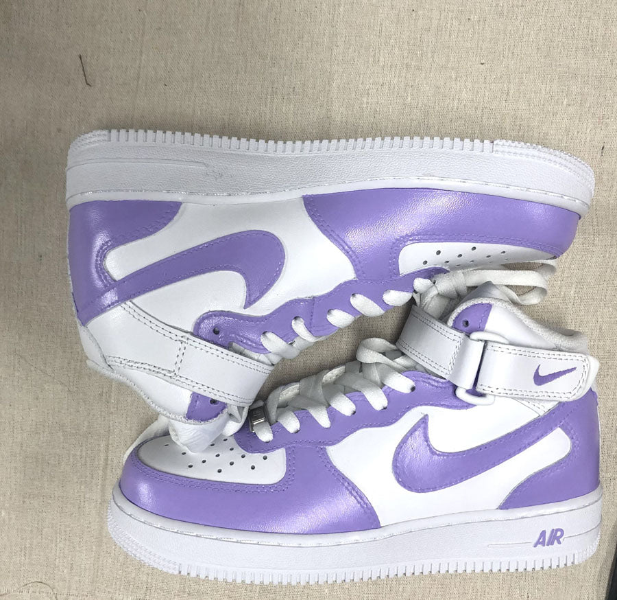 Purple Air Force 1 Custom