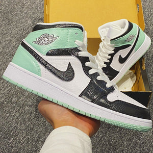 Custom Air Jordan 1 Sage Green