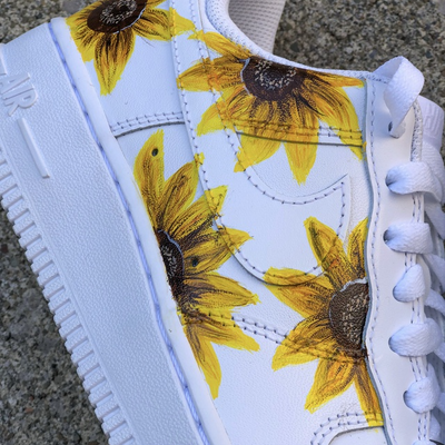 Custom Air Force 1 Sunflower