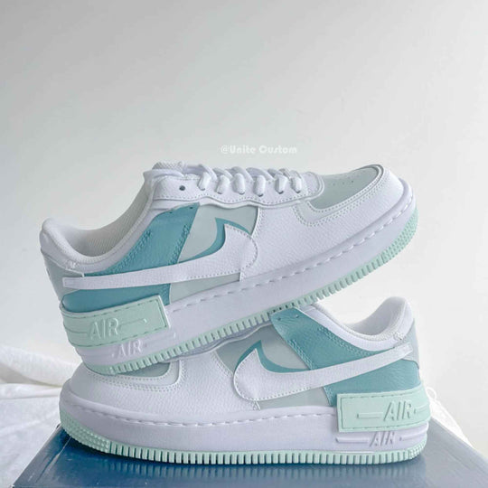 Custom Air Force 1 Shadow Sage Green