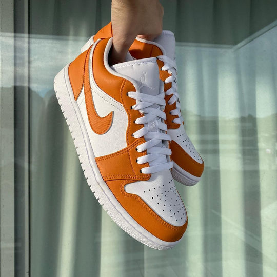 Custom Jordan 1 orange