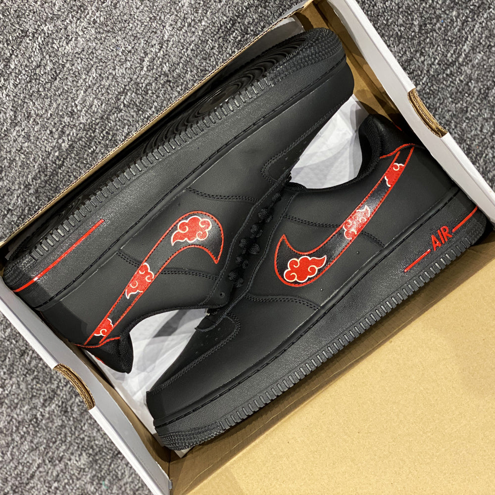 AKATSUKI CLOUDS BLACK AIR FORCE 1