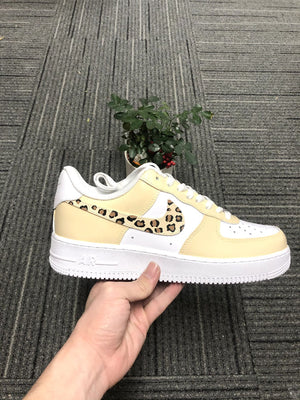 Custom Air Force 1 Leopard Print