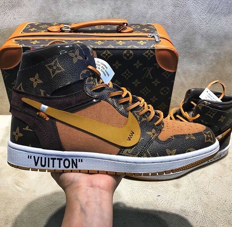 CUSTOM AIR JORDAN 1 X OFF-WHITE XLV