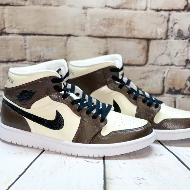 Custom Air Jordan 1 Mocha Cactus Jack