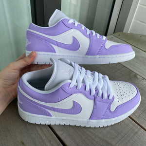 Custom Jordan 1 purple