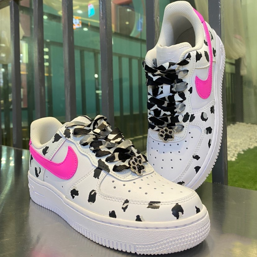 Air Force 1 Cow Pink