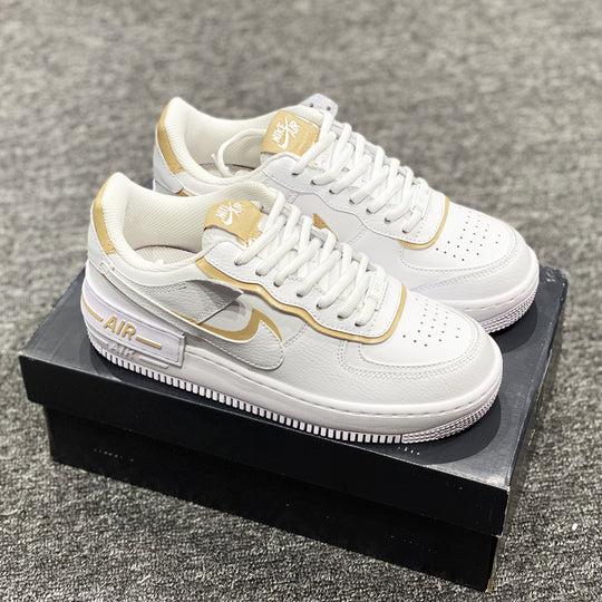 BEIGE SHADOW AIR FORCE 1 CUSTOM