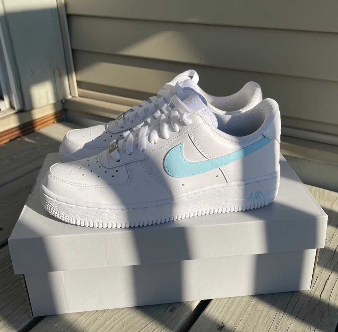 Baby Blue Custom Nike Air Force 1