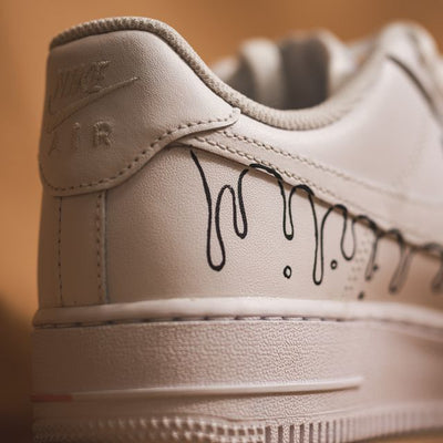 Minimalist drip air forces