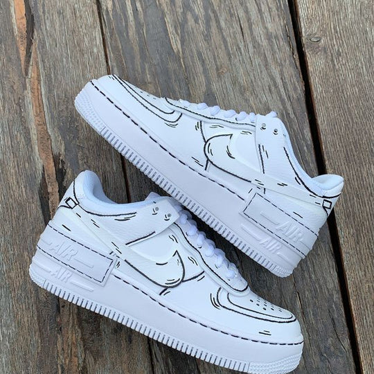 Nike Air Force 1 Cartoon Design