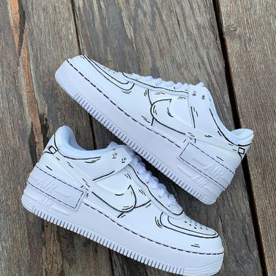 Nike Air Force 1 Cartoon Design