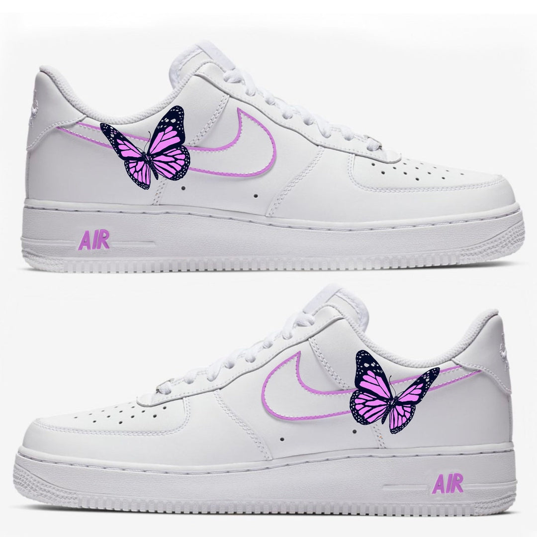 Purple Butterfly Custom Air Force 1