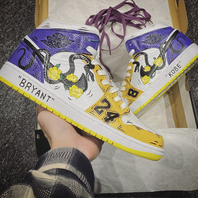 Custom Air Jordan 1 Bryant Kobe