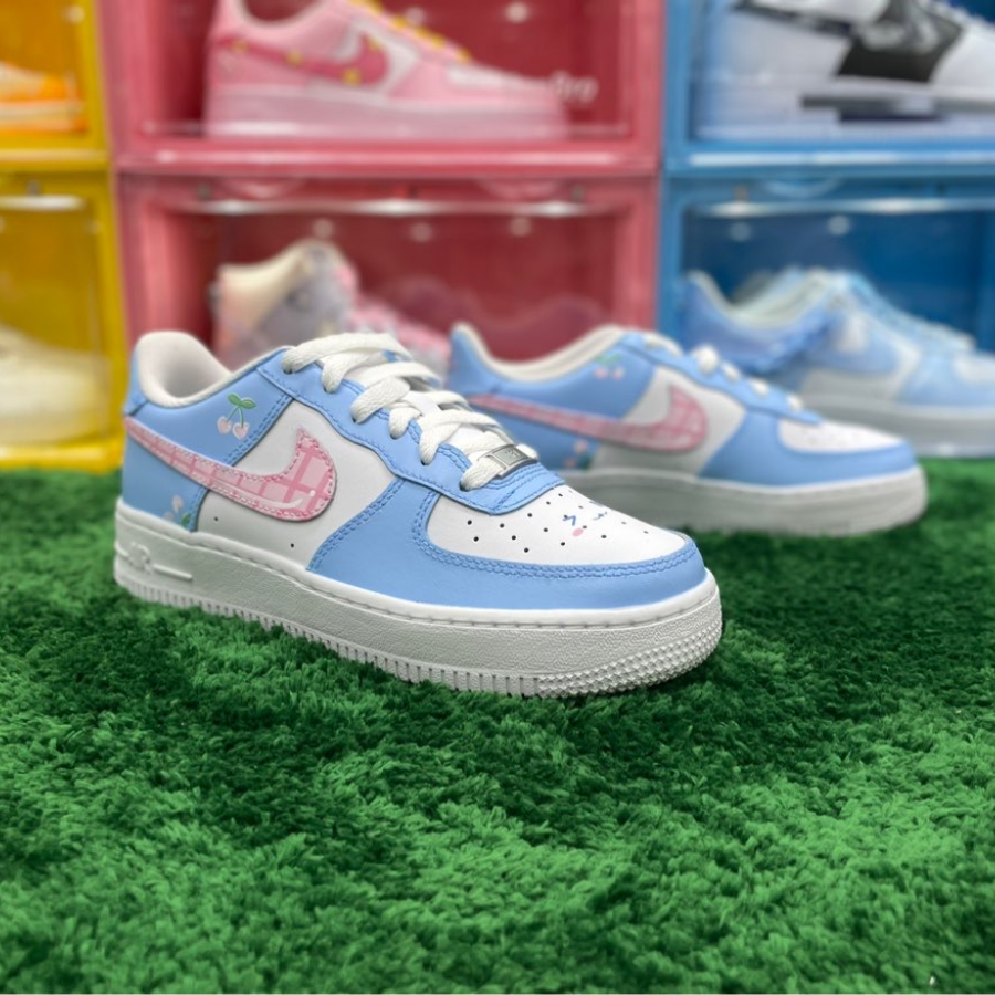 Air Force 1 Pom Pom Purin Baby Blue