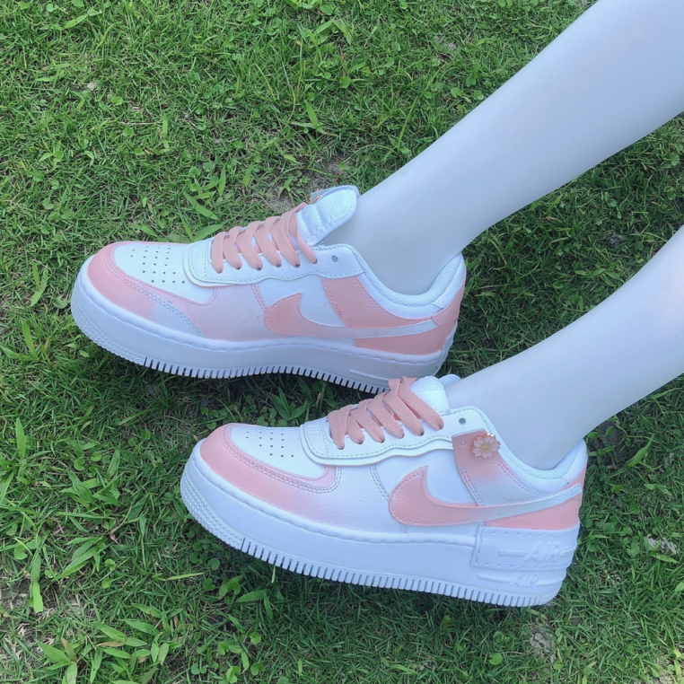 Air Force 1 Shadow Baby Pink White