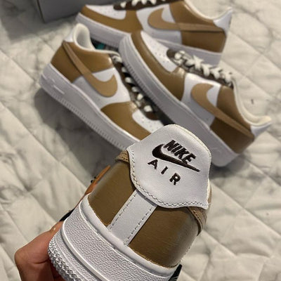 Custom Air Force 1 Brown Air Forces