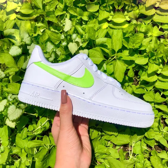 Custom Air Force 1 Lime Green 🍋💚