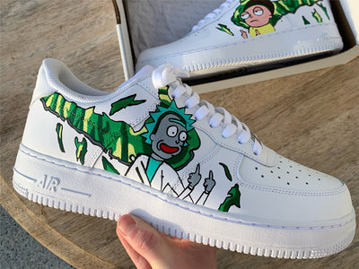 Custom Air Force 1 Rick And Morty