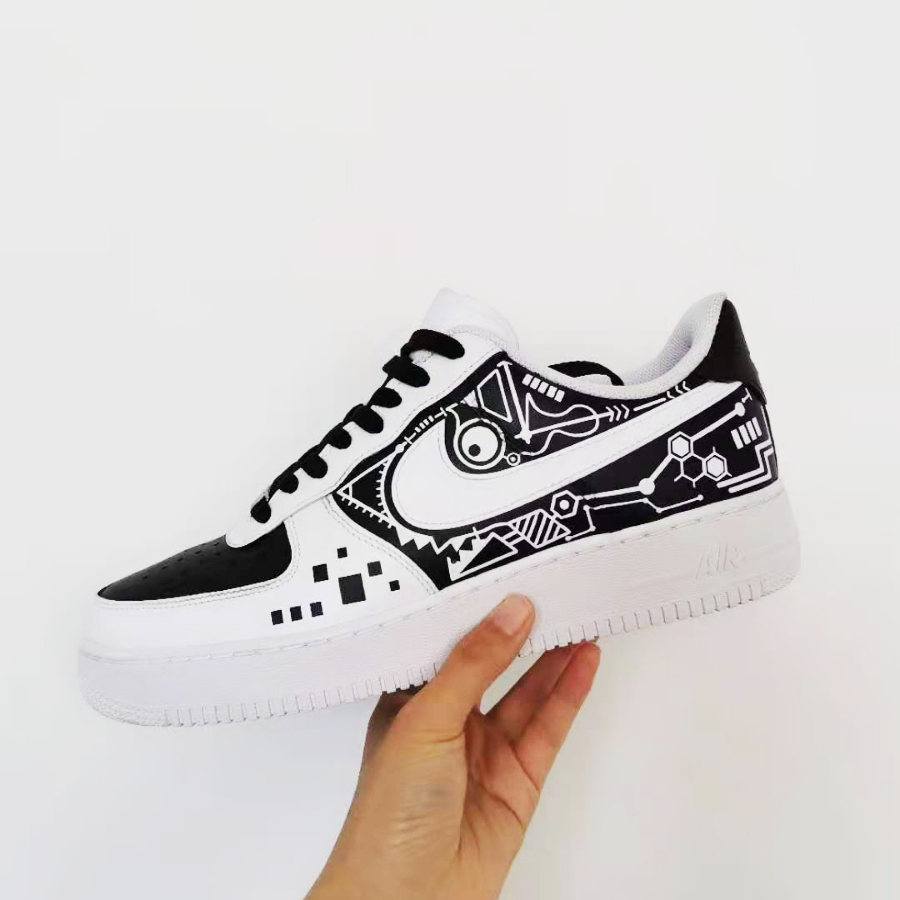 Air Force 1 Geometric Figure Shark