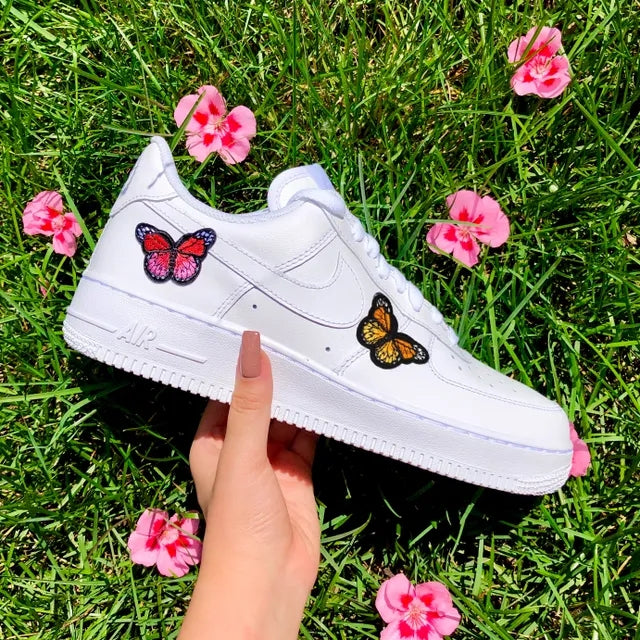 Custom Air Force 1 Butterfly Rainbow 🦋🌈