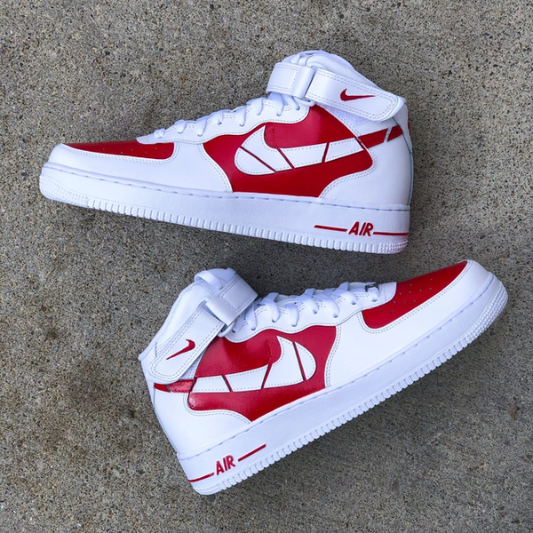 custom air force 1 color block