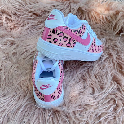 Custom Air Force 1 Pink Cheetah