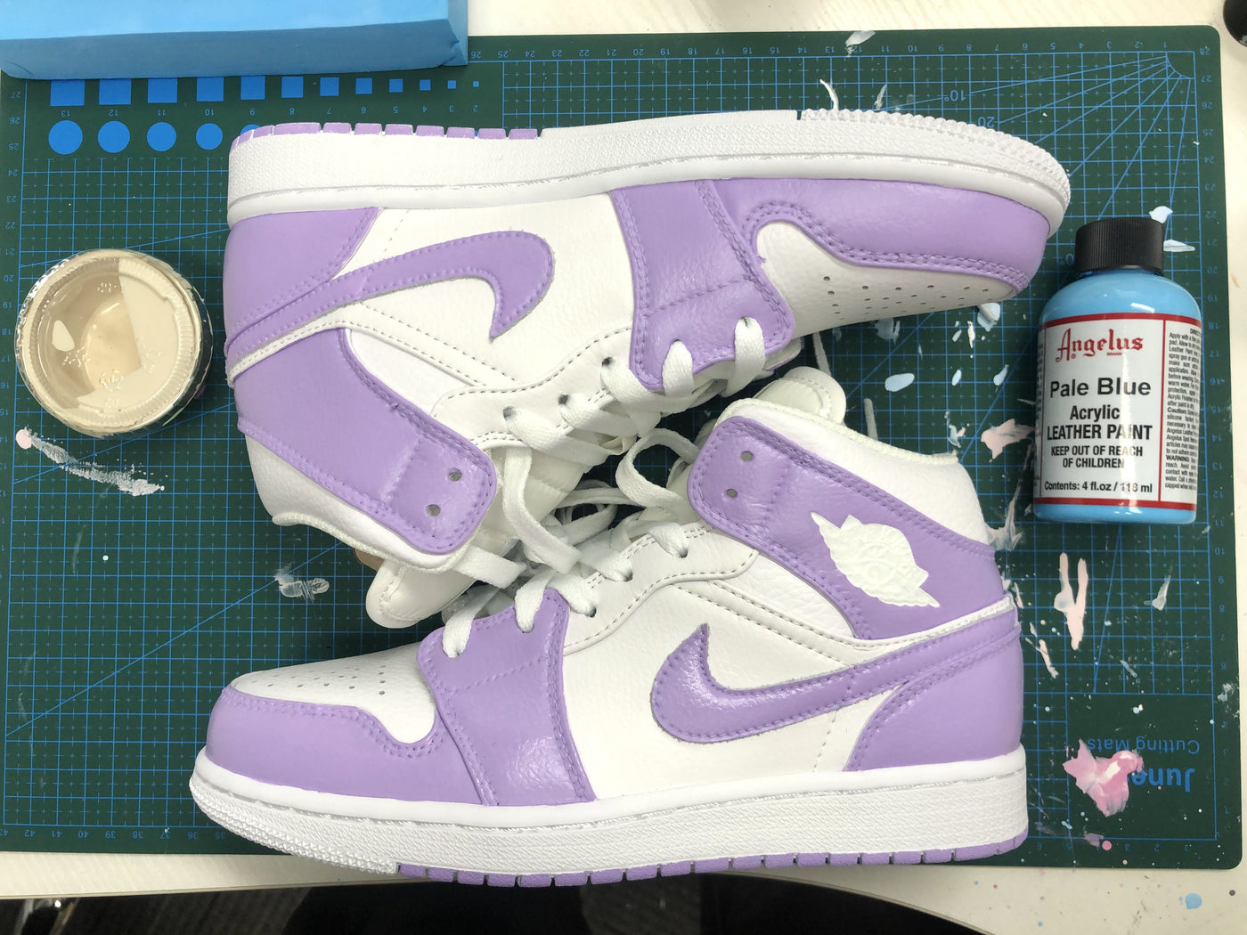 Custom Jordan 1 Purple