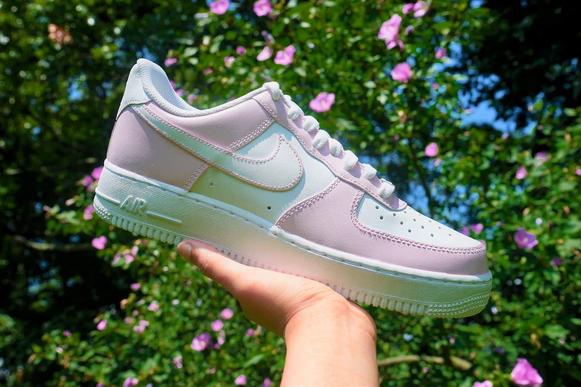 Pink Tones Custom Air Force 1s