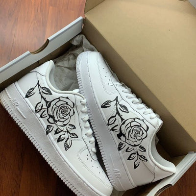 Nike Air Force 1 Roses Design