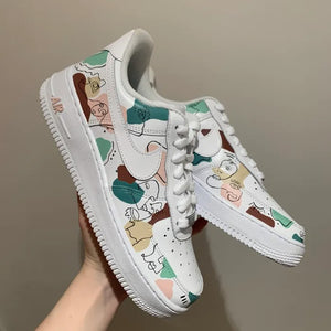 AF1 abstract line design