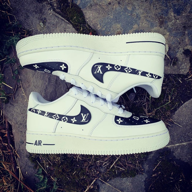 Custom Air Force 1 lv Black