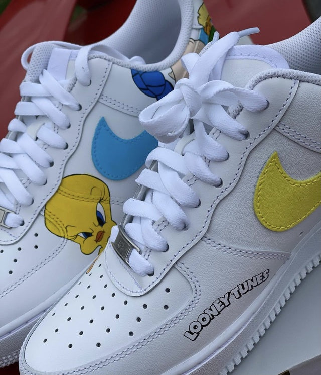 Custom Air Force 1 Winnie The Pooh