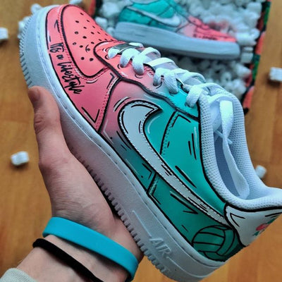 Cartoonish fade air forces